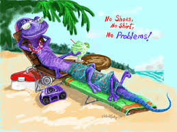 It became chesney's first album to reach number one on the u.s. No Shoes No Shirt No Problem By Pitbulllady On Deviantart