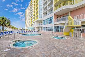 Outdoor Kiddie Pools At Bay Watch Resort Myrtle Beach Hotels Hotel Venues Hotel
