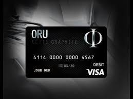 1 the visa black card: Oru Visa Black Card Oru Prepaid Visa Card Youtube