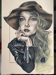 This is my pastel painting and a warm greeting to all of you . **Don't bite  off more than you can chew in 2022. **😉