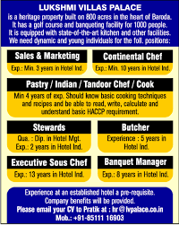 Samantha lewis dayjob ltd 120 vyse street birmingham b18 6nf t: Pastry Man Job In Vadodara Hospitality Tourism Timesascent Com
