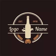 Vector wine bottles and glass, negative space logo design template. Free Alcohol Logo Designs Designevo Logo Maker