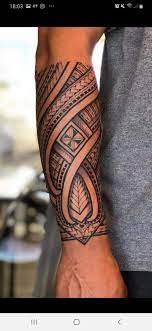 C'est une tendance très populaire. The Student Get 36 Polynesien Tatouage Homme Avant Bras Tribal