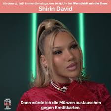 Sie hat mit dem verlobten ihrer besten freundin maja geschlafen. Prosieben Shirin David Will Joko Die Show Stehlen Wer Stiehlt Mir Die Show Ab 13 Juli Dienstags Auf Prosieben Facebook