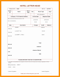 A hotel receipt is simply a document given by the hotel to its customer, indicating that the guest has paid. Hotel Bill Receipt Format Doc Cakomo
