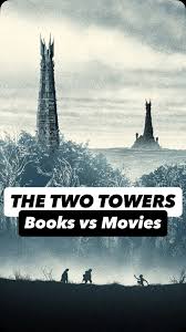 What were the two towers from JRR Tolkiens the lord of the rings, the  hobbit and the silmarillion #lordoftherings #lotr #thehobbit #hobbit  #tolkien