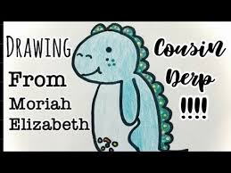 Drawing Cousin Derp The Dinosaur Part 2 Of Drawing Moriah Elizabeth S Creations Youtube They frequently make flash videos of a crudely pasted picture of drew raping characters like barney the dinosaur, ronald mcdonald. drawing cousin derp the dinosaur part 2 of drawing moriah elizabeth s creations