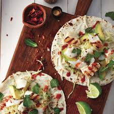 Lightly drizzle fish with olive oil and dot each piece with butter. 14 Outrageously Good Taco Recipes Grilled Fish Recipes Food Recipes Fish Tacos