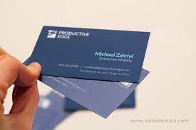 Suede cards are printed with high quality offset equipment on 16pt card stock, then they are laminated on both sides with 1.5mil scuff resistant, soft. Suede Business Cards Vs Silk Business Cards Which Finish Is Best Vermillion Silk