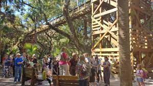 The myakka canopy walkway provides easy access to observe life in the treetops of an oak/palm hammock. Canopymeg Leads A Guided Walk To Myakka Canopy Walkway For Local Families Canopymeg