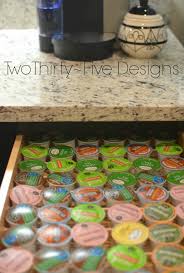 So original and contemporary, this oak coffee pod rack is a great present idea for all coffee drinkers. 15 Coffee Pod Storage Ideas For K Cup Addicts