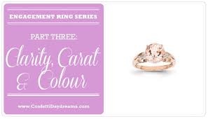 Engagement Ring Clarity Colour Carat