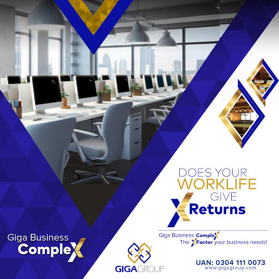 Giga Group presents the Giga Business Complex, on the fifth through eighth floors of Giga Mall, with modern corporate offices that are equipped with first-rate amenities and provide the perfect settin