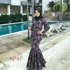 Seri motif dan warna bisa berubah terus. Kebaya Kain Kembang Payung English Cotton Shopee Malaysia