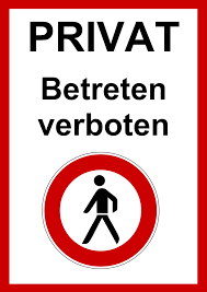 Auf dem schild sind die erklärungen mit aufgeführt, warum das füttern verboten . Betreten Verboten Schild Zum Ausdrucken Muster Vorlage Ch