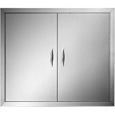 Vevor.com has been visited by 10k+ users in the past month Vevor 26 Wx 24 H Outdoor Kitchen Access Door Stainless Steel For Bbq Island Bbq Door Walmart Com Walmart Com