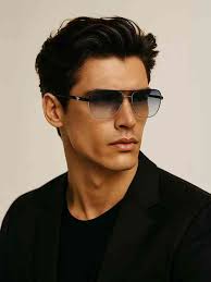 Marc Louis Blue Aviator Sunglasses