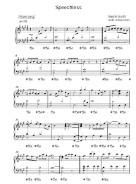 F# minor, number of pages sheet music pdf: Naomi Scott Speechless Full From Aladdin 2019 Sheet Music For Piano Download Piano Easy Sku Pea0014577 At Note Store Com