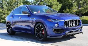 Larte Design Splashes Maserati Levante With Carbon Fiber Elements Carscoops Maserati Maserati Sports Car Custom Cars
