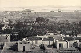 1906 La Petite Sicile A La Goulette Apres Le Developpement Du Port De Nouveaux Quartiers Lies Aux Activites Commerciales Et In Italie Du Sud Sicile Italie