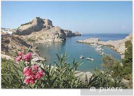 Paul's bay ξενοδοχεία με δωρεάν στάθμευση. St Pauls Bay In Lindos Rhodes Island Greece Poster Pixers We Live To Change