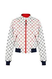 Louis Vuitton Hoodie Fashion Clothes Design White Leather Jacket