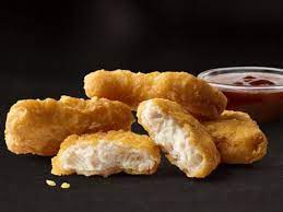 Some of mcdonalds' lowest calorie items are their grilled chicken wraps. Chicken Mcnuggets 6 Piece Nutrition Facts Eat This Much