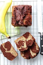 Banana Bread Marbre Au Chocolat Recette Facile Recette En 2020 Recette Marbre Au Chocolat Recette Facile