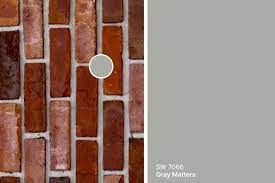 Gray Colors That Go With Red Brick