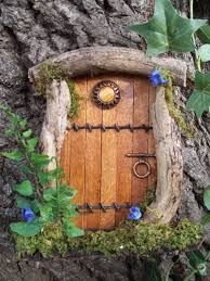 Gnome Door I M Pretty Sure They Live Under Ground But I M Going To Make A Similar Item Just Have It Be Fairy House Diy Fairy Furniture Fairy Garden Houses