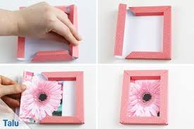 3d Bilderrahmen Falten Bilderrahmen Basteln Diy Bilderrahmen Basteln 3d Bilderrahmen