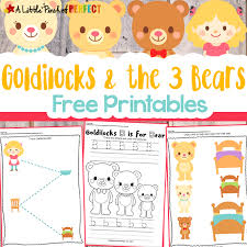 If you'd like a new perspective on the traditional story, this is a the three snow bears, by jan brett. Goldilocks And The Three Bears Free Printables