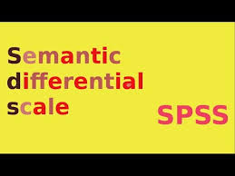 Spss For Newbies Semantic Differential Scale Data Entry