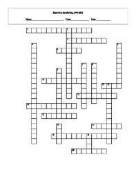 These free printable crossword puzzles for kids are from some of my favorite disney movies: 1944 2015 Marvel In The Movies Crossword With Key By Maura Derrick Neill