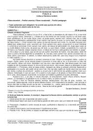 Ministerul A Publicat Modelele Oficiale Bac 2020 La Limba Romană Aveti Mai Jos Subiectele și Baremele De Corectare Pentru Uman și Real Subiecte Edu Ro Jitaruionelblog Pregatire Bac Si Evaluarea Nationala 2021 La