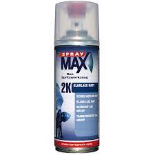 Einkomponenten klarlack in spraydose auf der acrylharzbasis. Spraymax 2k Klarlack Matt Spraydose Spruhdose 400ml Lackspray 123lack Online Shop