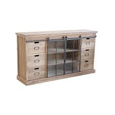 Srls Credenza In Legno Spaziosa Grande Con Cassetti Madia Moder Industrial Per Arredamento So Credenza Legno Legno Arredamento