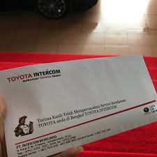 Toyota intercom ingin memberikan pengalaman terbaik bagi pelanggan baik dalam membeli mobil maupun dalam service (perbaikan. Toyota Intercom Mobilindo Toko Otomotif