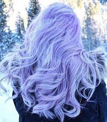 20 Long Curly Hair Color Ideas 9 Light Pastel Purple Blue Longhair Purplehair Pastel Purple Hair Hair Styles Dyed Hair