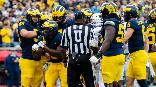 Michigan football unbeaten entering Big Ten, but far from unworried