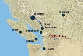 Collect multiple maps to remember your past adventures! Travels Whistler Canada Diyonawhim
