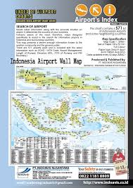 indonesia index airport wall map map design map wall maps