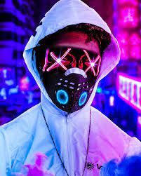 Cool Colors Mask Smoke Wallpaper Coolwallpaper Wallpaper Smoke Wallpaper Neon Wallpaper Android Wallpaper Black