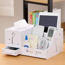 Ljjl Multi Function Tissue Box Wooden Health And Environmental Protection European Style Simple Tissu Stationery Organization Desk Stationery Creative Napkins