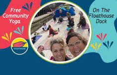 First Fridays Free Community Yoga on the Petaluma River