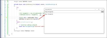 Say for example you want to print an address and then display it using google maps inside a webview. Free Code Samples In C And Downloads For Net Framework Office 365 Asp Net Google In Visual Studio Codecademy