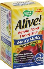 Nature S Way Alive Once Daily Men S Multi Vitamin 60 Tablets Natures Way Alive Mens Multi Vitamin And Multi Mineral For Your Daily Requirements Provide Extra Nutrients For M With Images Vitamins Vitamins And Minerals Multivitamin