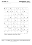 Sudokus nuevos a diario, en pdf, listos para imprimir. 16x16 Sudoku Drucken Normal Schwer