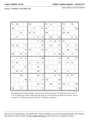 Sudoku facile, moyen, difficile, diabolique et démoniaque. 16x16 Sudoku Drucken Normal Schwer