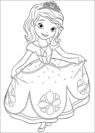 Buku mewarnai sofia the first lancar membaca kertas hvs. Sofia The First Coloring Pages Books 100 Free And Printable